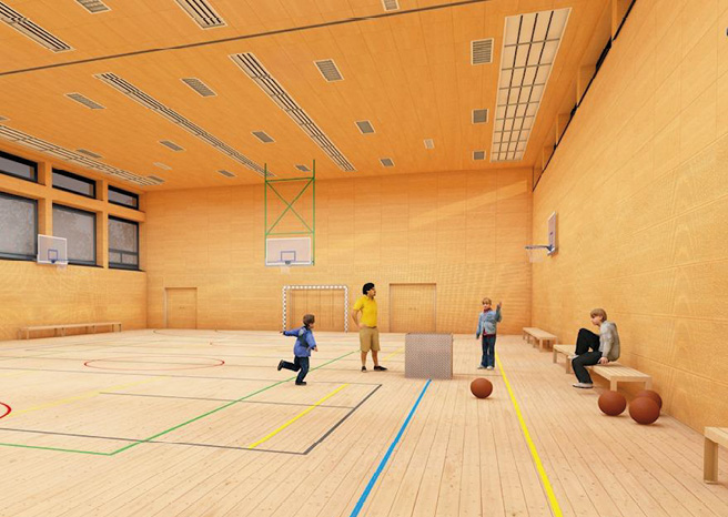 6 Rénovation partielle du lycée R. Schuman à Luxembourg (2015-2018) 6 Rénovation partielle du lycée R. Schuman à Luxembourg (2015-2018)