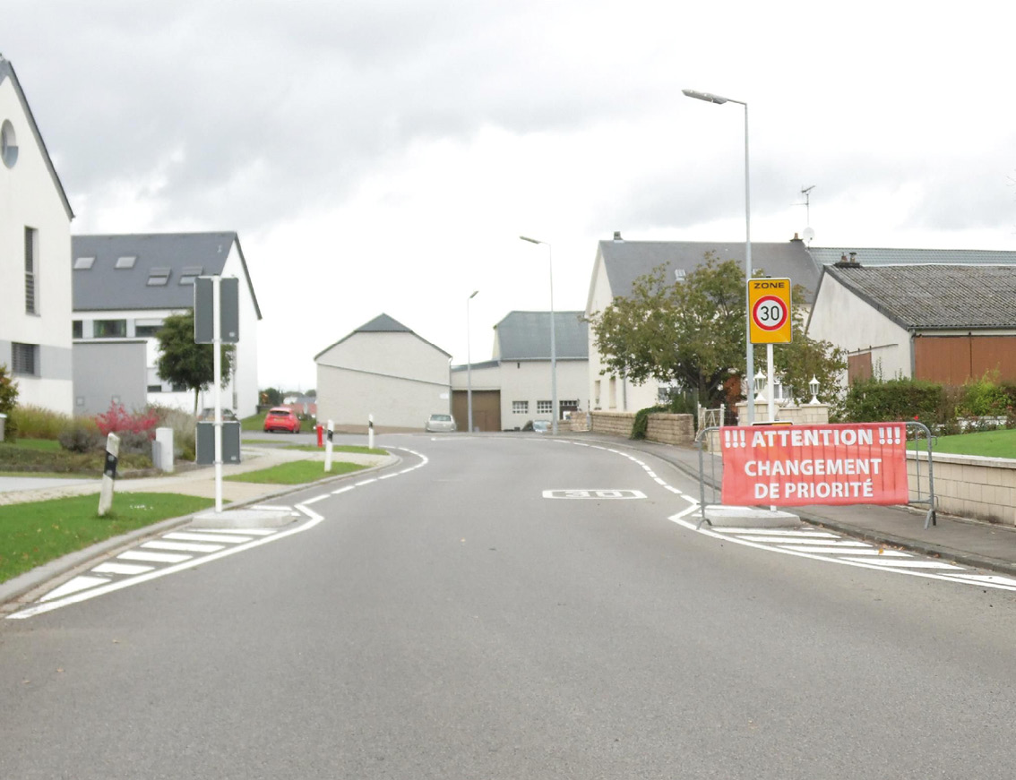 3 Introduction de zone 30 km/h 3 Introduction de zone 30 km/h