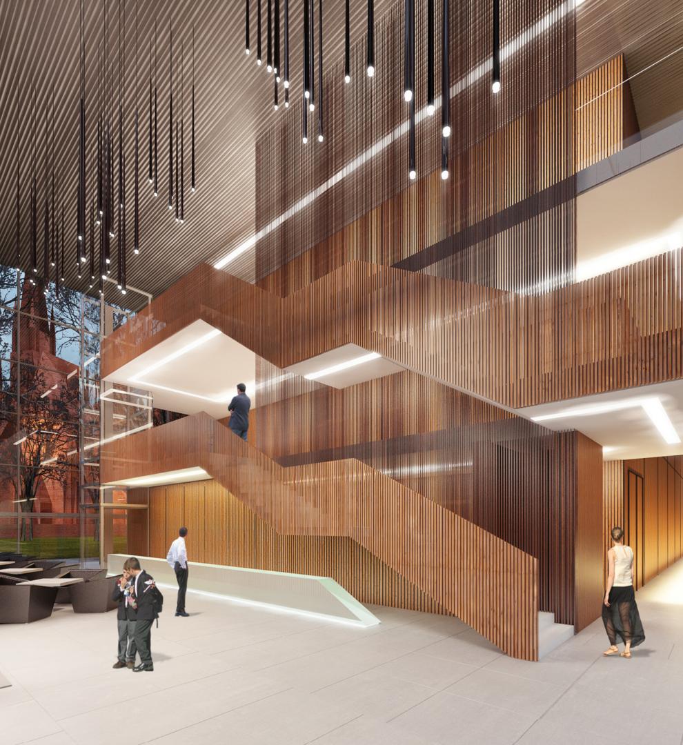3 Ecole de musique à Rybnik / Pologne - salle de concert, projet réalisé en association momentanée avec Piw-Paw Architekci Sàrl (Pologne) et Archibureau Pawlowski Sàrl (Luxembourg) - 3ème prix 3 Ecole de musique à Rybnik / Pologne - salle de concert, projet réalisé en association momentanée avec Piw-Paw Architekci Sàrl (Pologne) et Archibureau Pawlowski Sàrl (Luxembourg) - 3ème prix