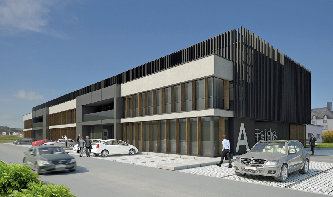 5 Bâtiment administratif à Gonderange - en phase d’exécution 5 Bâtiment administratif à Gonderange - en phase d’exécution