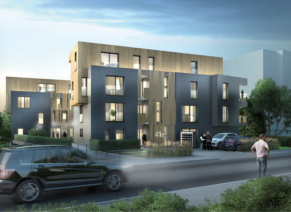 7 Bâtiment résidentiel à Strassen - en phase d’exécution 7 Bâtiment résidentiel à Strassen - en phase d’exécution