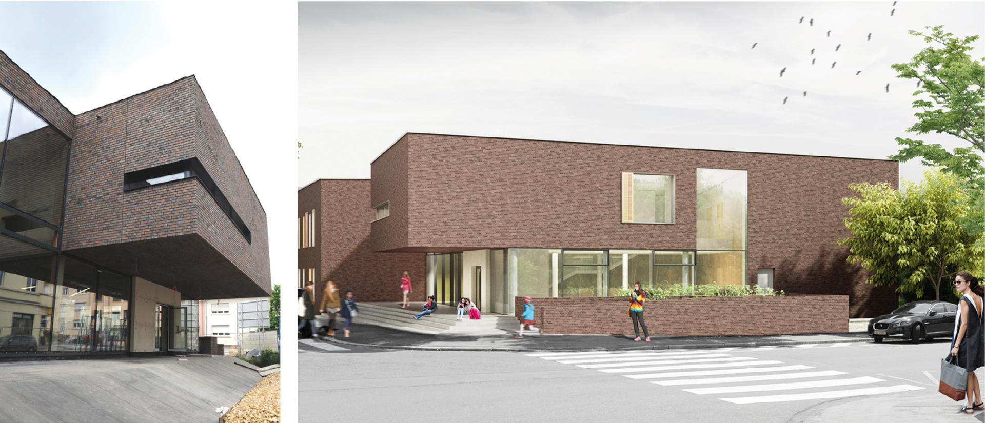 2-3 Extension de l’école primaire 21, rue Antoine Meyer à Luxembourg 2-3 Extension de l’école primaire 21, rue Antoine Meyer à Luxembourg