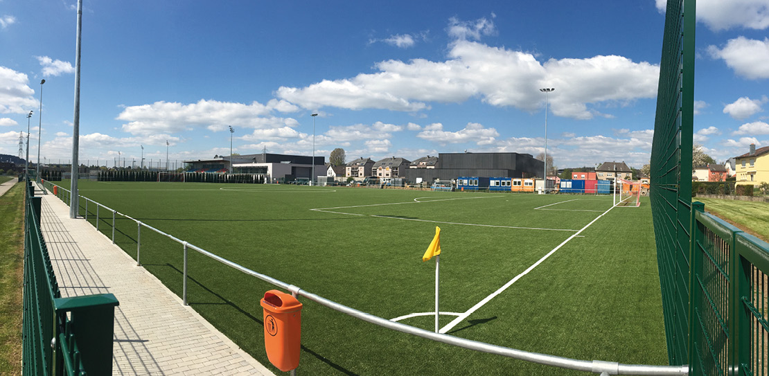 3 EXTENSION COMPLEXE SPORTIF A BASCHARAGE Maître d’ouvrage : Administration Communale Käerjeng 3 EXTENSION COMPLEXE SPORTIF A BASCHARAGE Maître d’ouvrage : Administration Communale Käerjeng