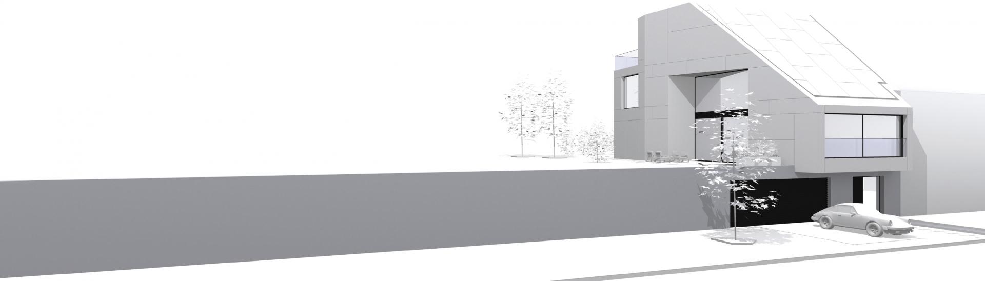 WHITE, Construction d’une maison individuelle | Burgronn, Esch-sur Alzette WHITE, Construction d’une maison individuelle | Burgronn, Esch-sur Alzette