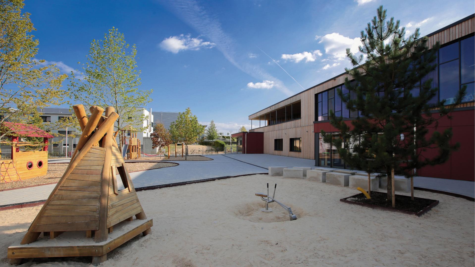 2 Ecole Fondamentale Cycle 1 et Hall de sports – Contern 2 Ecole Fondamentale Cycle 1 et Hall de sports – Contern