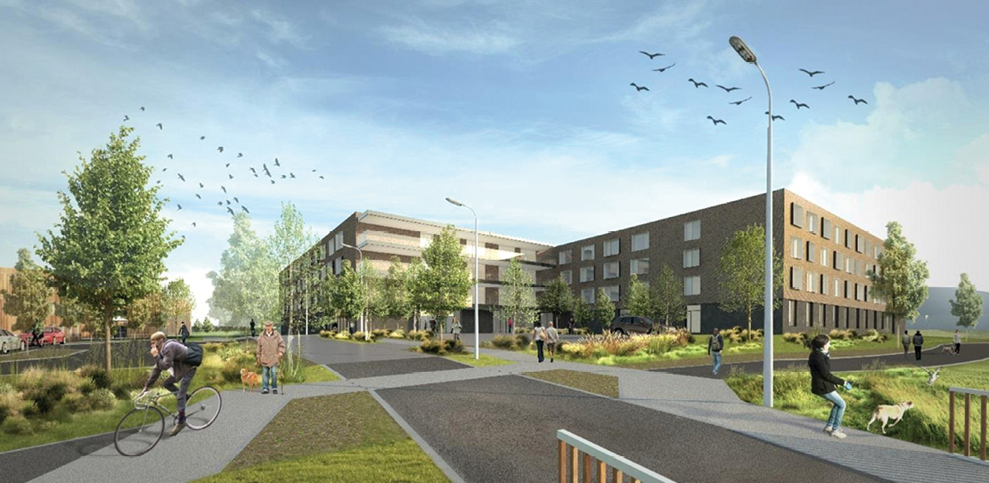 4 MAISON DE SOINS A BASCHARAGE Maître d’ouvrage : MDDI - Administration des Bâtiments Publics | Architecte : Metaform 4 MAISON DE SOINS A BASCHARAGE Maître d’ouvrage : MDDI - Administration des Bâtiments Publics | Architecte : Metaform