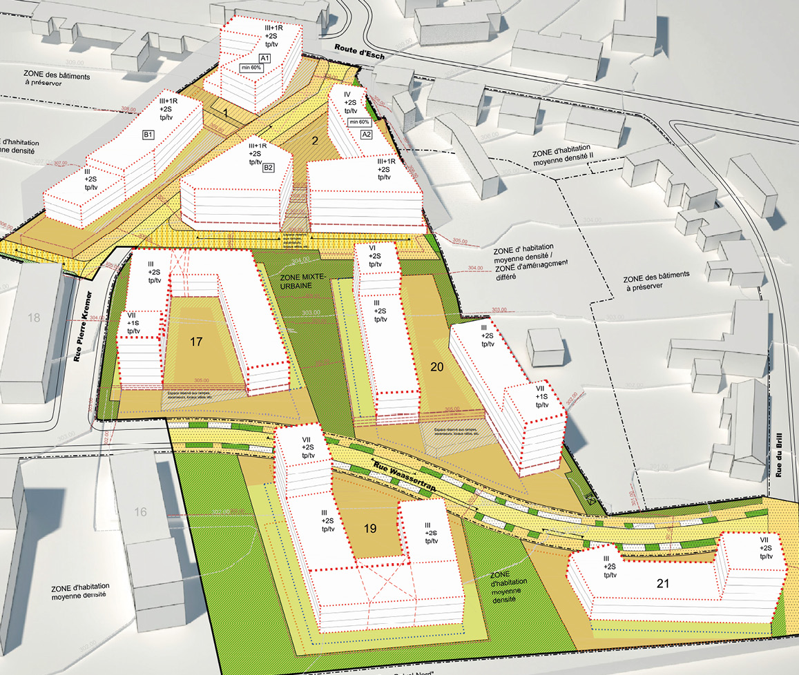 3 2014 Plan d’aménagement particulier «04.04 quartier Belval-Nord», Belval Lauréat concours, PAP en instruction Maître d’ouvrage : AGORA S. à r. l. et Cie, secs & SNHBM S.A. 3 2014 Plan d’aménagement particulier «04.04 quartier Belval-Nord», Belval Lauréat concours, PAP en instruction Maître d’ouvrage : AGORA S. à r. l. et Cie, secs & SNHBM S.A.