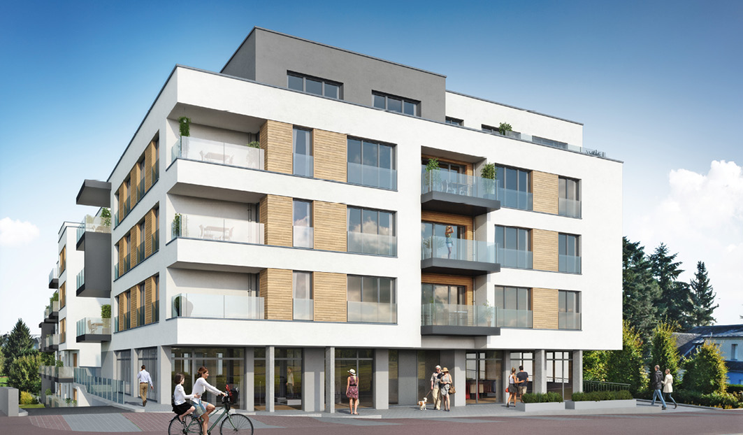 4 immeuble résidentiel LES TERRASSES DE HELFENT à Bertrange (actuellement en construction) 4 immeuble résidentiel LES TERRASSES DE HELFENT à Bertrange (actuellement en construction)