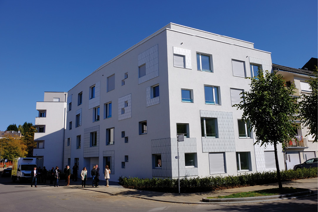 3 Résidence pour étudiants à Oberkorn architecte : A+T architecture sa ingénieur-conseil du génie civil : TR Engineering sa 3 Résidence pour étudiants à Oberkorn architecte : A+T architecture sa ingénieur-conseil du génie civil : TR Engineering sa