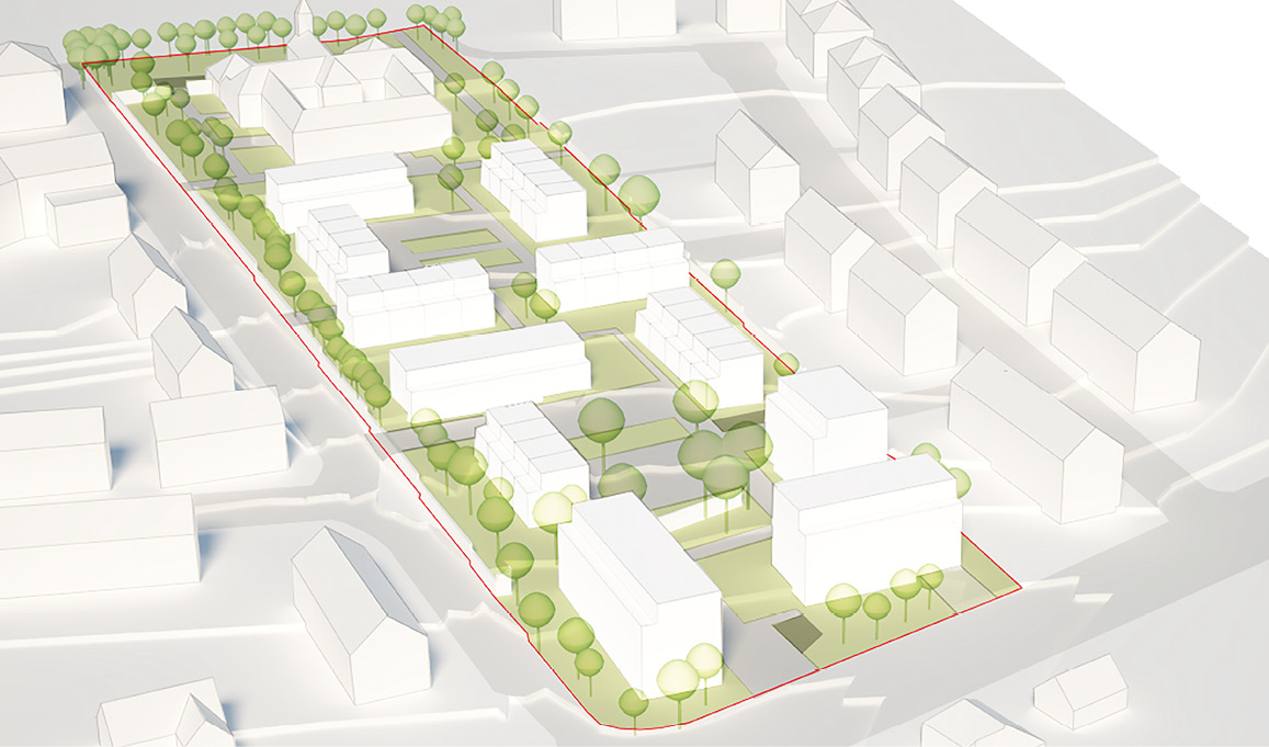 5 2015 Consultation rémunérée «Wunnen am Klouschtergaart», Cents Maître d’ouvrage : Archevêché de Luxembourg 5 2015 Consultation rémunérée «Wunnen am Klouschtergaart», Cents Maître d’ouvrage : Archevêché de Luxembourg