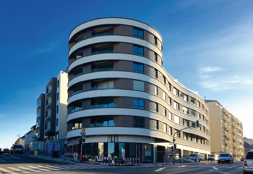 2 immeuble résidentiel et commerciaI TRIANON à Gasperich 2 immeuble résidentiel et commerciaI TRIANON à Gasperich