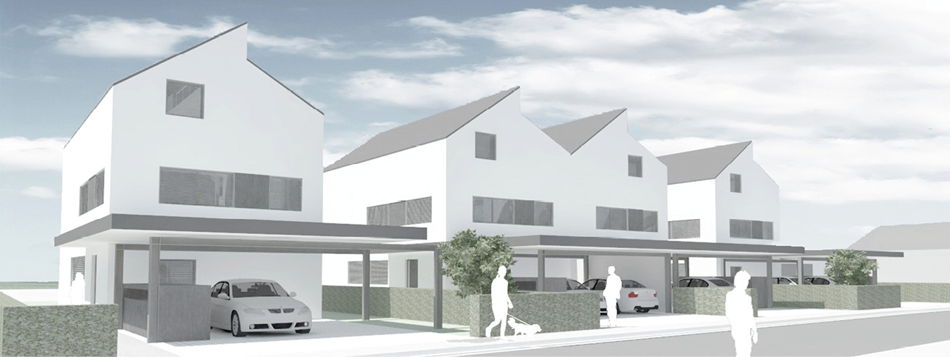 4 Construction de 4 maisons passives à Baschleiden 4 Construction de 4 maisons passives à Baschleiden