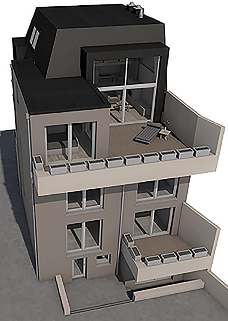 6 Transformation d’un immeuble à Belvaux 6 Transformation d’un immeuble à Belvaux