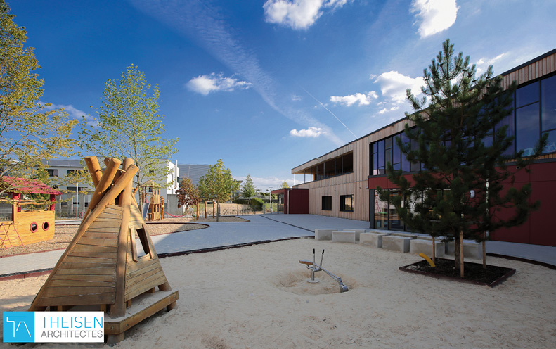 6 ECOLE CYCLE 1 A CONTERN Maître d’ouvrage : Administration Communale de Contern Architecte : Theisen Architectes s.àr.l., Luxembourg 6 ECOLE CYCLE 1 A CONTERN Maître d’ouvrage : Administration Communale de Contern Architecte : Theisen Architectes s.àr.l., Luxembourg