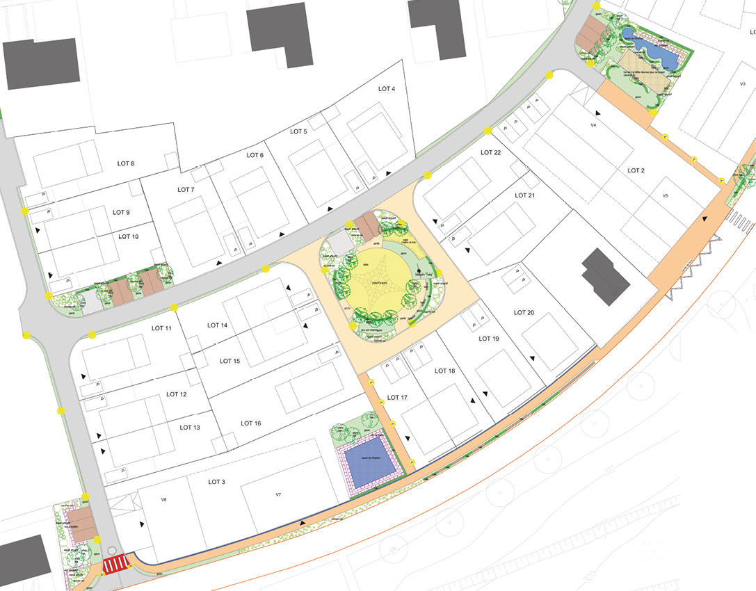 8 Kräizheck à Kleinbettingen / Hagen Urbanistes-aménageurs : Willemet Anne-Catherine / Laruade Stéphanie 8 Kräizheck à Kleinbettingen / Hagen Urbanistes-aménageurs : Willemet Anne-Catherine / Laruade Stéphanie