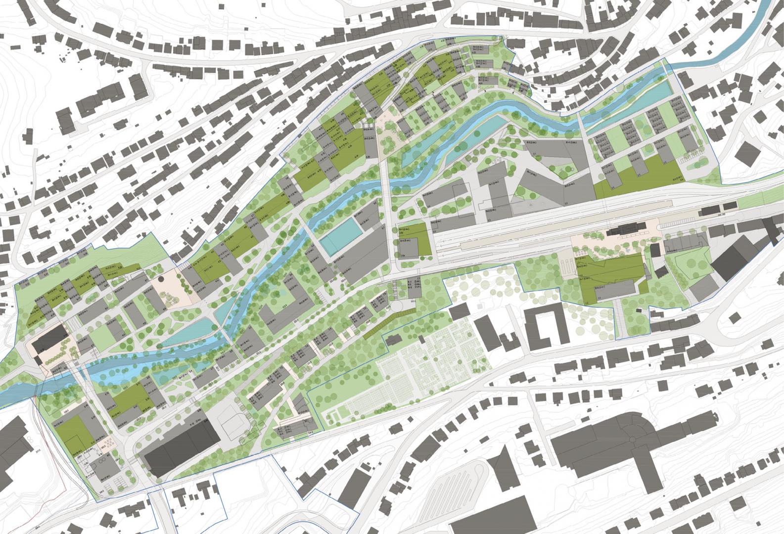 1 Masterplan ‘Wunnen mat der Wooltz’, Wiltz: Freiraumkonzept Städtebau: hsa heisbourg strotz architectes Landschaftsarchitektur: Maja Devetak Landschaftsarchitektur Ingenieurbüro: Schroeder & Associés Bauherr: Le Fonds pour le Développement du Logement et de l’Habitat Fläche: 26 ha Datum: 2015-2016 1 Masterplan ‘Wunnen mat der Wooltz’, Wiltz: Freiraumkonzept Städtebau: hsa heisbourg strotz architectes Landschaftsarchitektur: Maja Devetak Landschaftsarchitektur Ingenieurbüro: Schroeder & Associés Bauherr: Le Fonds pour le Développement du Logement et de l’Habitat Fläche: 26 ha Datum: 2015-2016
