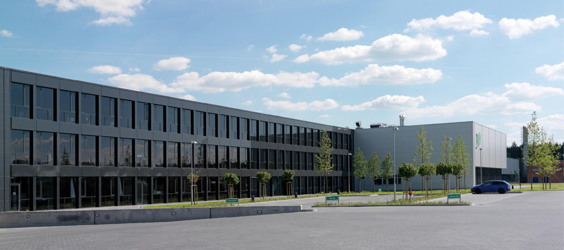 1 Werk mit Verwaltung und Kantine 1 Werk mit Verwaltung und Kantine