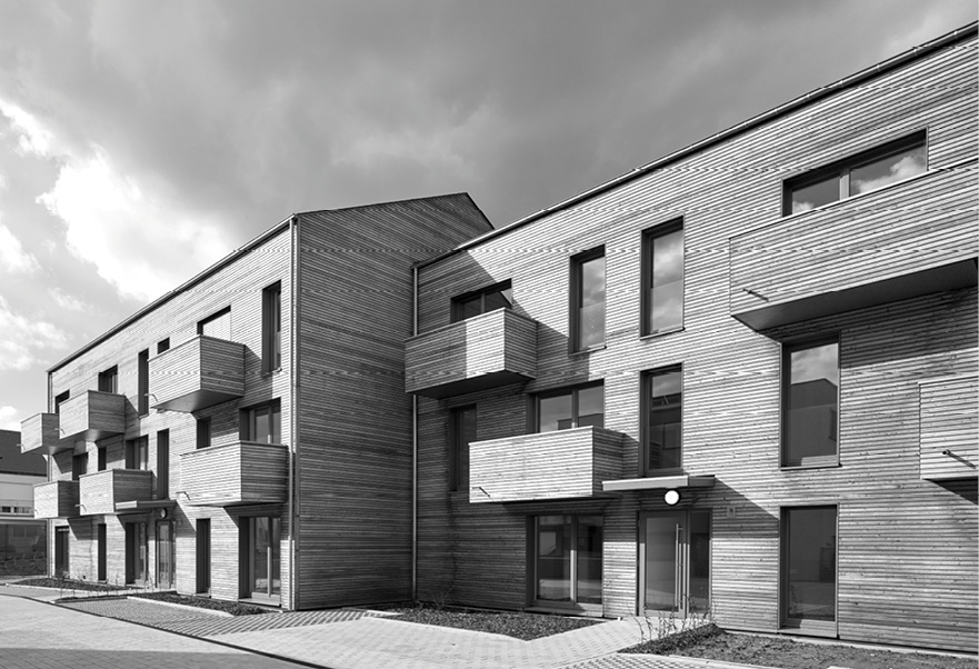 4 Immeubles passif à 14 logements sociaux à Mamer 4 Immeubles passif à 14 logements sociaux à Mamer