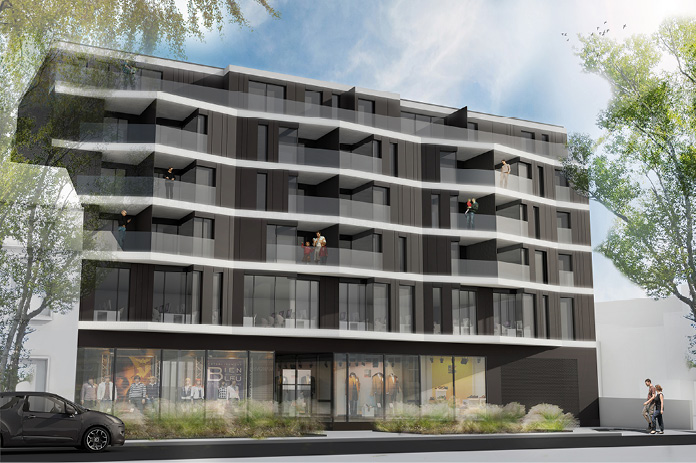4 SOHO – Construction de deux bâtiments de logements et de commerces à Luxembourg-ville (rue de Hollerich) 4 SOHO – Construction de deux bâtiments de logements et de commerces à Luxembourg-ville (rue de Hollerich)